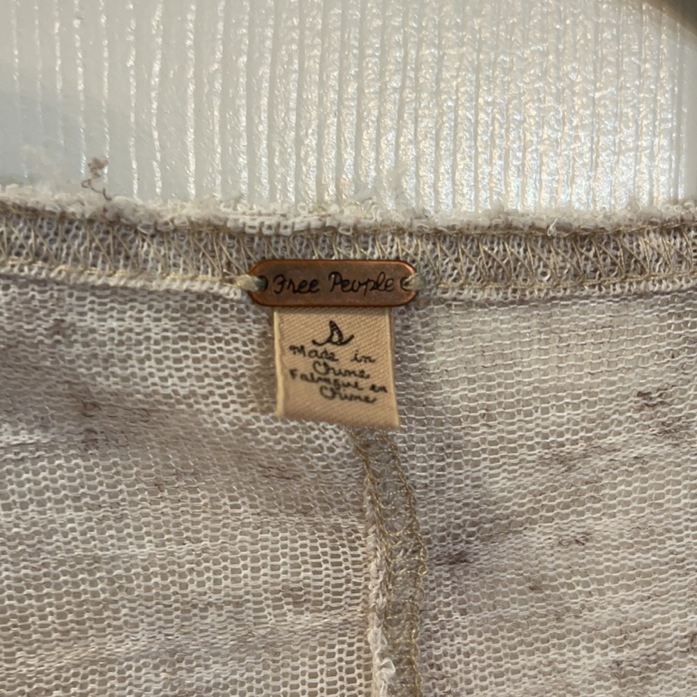 Free People button down  size small - Picture 2 of 6